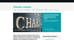 Desktop Screenshot of charneylawyers.com